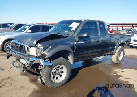 2001 Toyota Tacoma Prerunner из США, поврежденный, VIN 5TESM92N01Z852943
